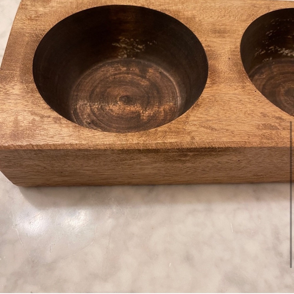 Rustic Farmhouse Sugar Mold Style Wood Decor - Picture 4 of 5